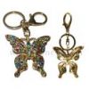 Butterfly Metal Keychain