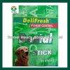 Pet Food Bag with Zipper and Tear Notch