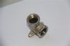 Elbow brass fittings wallplated holes