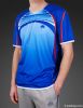 Men's Sports T-shirt - Blue O Neck Printed Tshirt