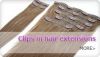 Clips in hair extensions