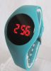 Fashion Touch Screen LED Watch Dust Proof PU Buckle Digital Watch For Kids