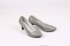 Newest lady's high heel 5 colors genuine leather wedding fashion pumps