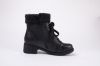 Newest free shipping winter women genuine leather black martin short boots