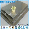 China Factory Silver Brushed Aluminum Composite Cladding sheets / ACP / ACM