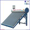 evacuated tube copper coils solar low pressure solar water heater