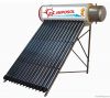 200L all glass tubes pressurized solar water heater system