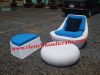 Rattan Round chair with water resistant cushion