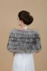Faux Fur Stole-Fur Shawls for Wedding/ Party/ Evening and Casual.