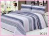Patchwork Polyester Bedding Sets Patchwork 100%Cotton Quilt Bed Setting 3PCS & 4PCS