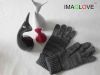 100% Cashmere Knitted liner,leather glove lining