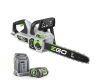 EGO Power+ CS1604 16-Inch 56-Volt Lithium-ion Cordless Chainsaw - 5.0Ah Battery and Charger Included , Black
