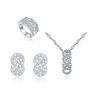 Popular silver jewelry set wholesaler