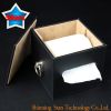 Artificial Stitching PU Tissue Box High Quality