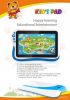 7 inch kids learning tablet supports multilanguage