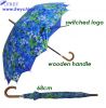 27inch dual-layer golf straight umbrella for promotion