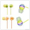 colofu rainbowl candy earphone for MP3.MP4, Iphone, Ipad,