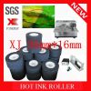 Print expiry date coding/batch number Fineray brand XJ type Dia36mm*16mm black Hot ink roll / black Hot ink roller /Solid ink roll /Hot printing ink roll/  Hot printing rolls