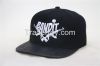 OEM custom logo hiphop flat snapback cap and hat