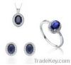 charming 925 sterling silver jewelry sets