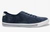 Canvas shoes for men low cut and fleece upper