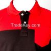 Red and black polo tee shirt (POLO SHIRT)