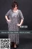 Brown Velvet Caftan Abaya Embroidery Plus Size Party Dresses