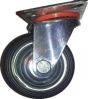 industrial rubber container caster wheels