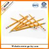 Wooden HB pencils with eraser, Promotional pencils for school