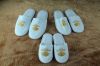 fashion hotel disposable slipper manufactory with embroidery logo