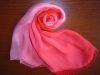 100%silk, hand-painted scarves