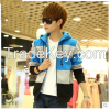 China 100% cotton windproof warm fashion winter young men's hoodies