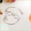 Silver Bracelet with K...