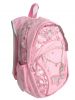Womens Fashion Cheap School Book Campus Bag Cute Flower Student Backpack Pink Shoulder Bags