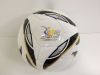 JAS Match Football/ Soccer Ball (Black/ Brown Stripes)