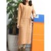  Long knit dress with ...