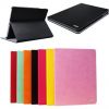 High quality various color leather case for iPad