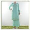 High quality chiffon plain baju kurung 2013 