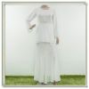 Elegant beading chiffon modern abaya muslim clothing 2014