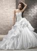 High Quality Taffeta Beaded Sleeveless Wedding Dress Sale 2014