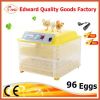 CE Approved Full Automatic Cheapest chicken egg brooder  EW-96 for sale