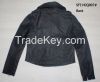 JQ005 Lady's fashion pu jacket, Lady's coat, Lady's blouzes, Lady's top