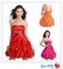 High Quality Taffeta Strapless Mini  Cocktail Dresses 2013