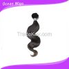 6A Brazilian Virgin Remy Hair Extensions Body Wave 10"-36" Natural Black Color Dyeable Tangle Free No Shedding  