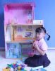 HT-DH003 2013 HOT NEW colorful DIY miniature kids wooden toy house