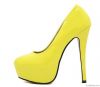 Women high heel pump shoe