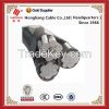 Overhead 4-core XLPE Insulated twisted aluminum cables ABC Aerial bundle cable