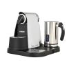 Single cup coffee maker with milk frother, Capsule coffee maker.supplied by Chinese factory