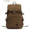 Canvas laptop backpack...