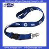 sublimation print retractable custom polyester lanyard